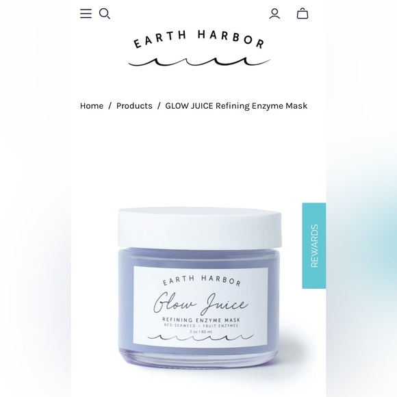 EARTH HARBOUR GLOW JUICE REFINING ENZYME MASK- Brand New in the box! - Picture 2 of 15